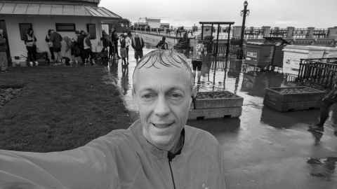 Drowned rat at Folkestone Parkrun