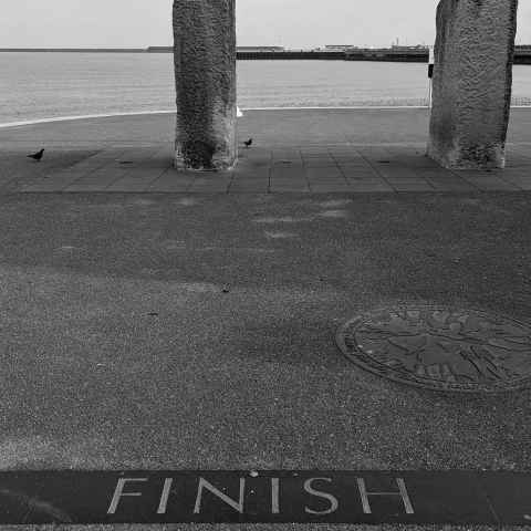 North Downs Way finish line