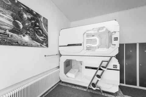 Vienna space pod hostel!