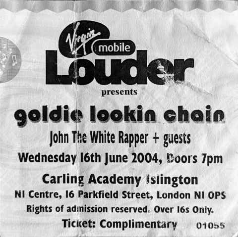 Goldie Lookin' Chain ticket