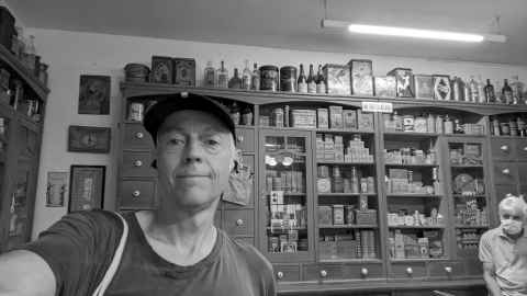 oldest shop in Bratislava with the oldest shopkeeper too