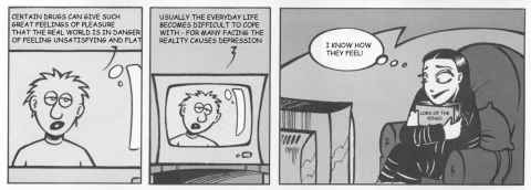 lord of the rings cartoon from metro that reminded me of clare
