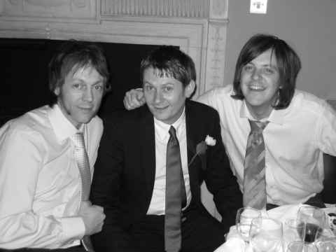 Me and Ralph and Nic at the wedding