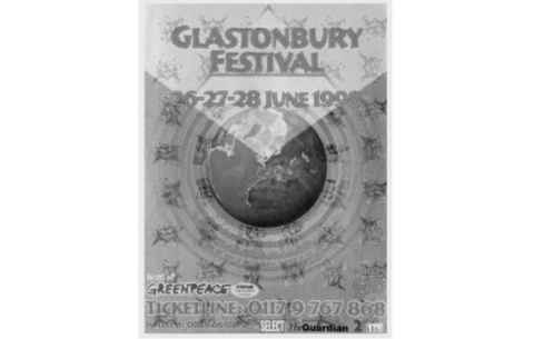 Glastonbury 1998 Poster