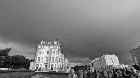 Check out the clouds over Folkestone this morning