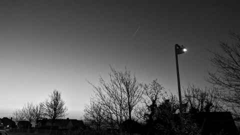 Morning sky above Seabrook, with Venus