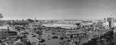 Panorama over Marrakech