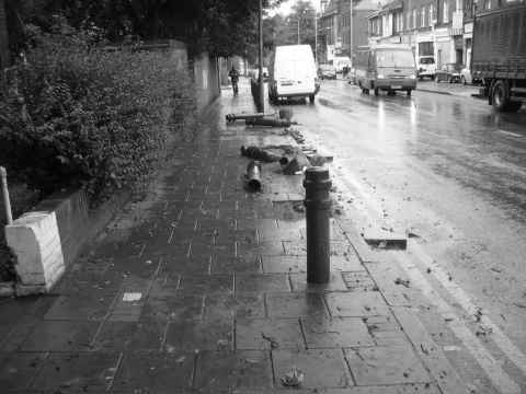 manor road accident