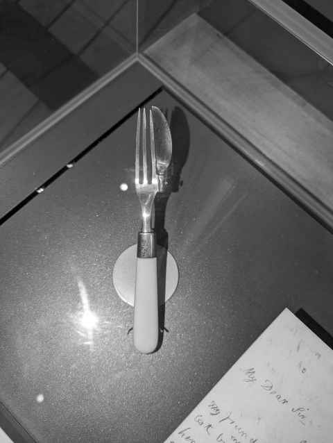 Nelson's actual spork