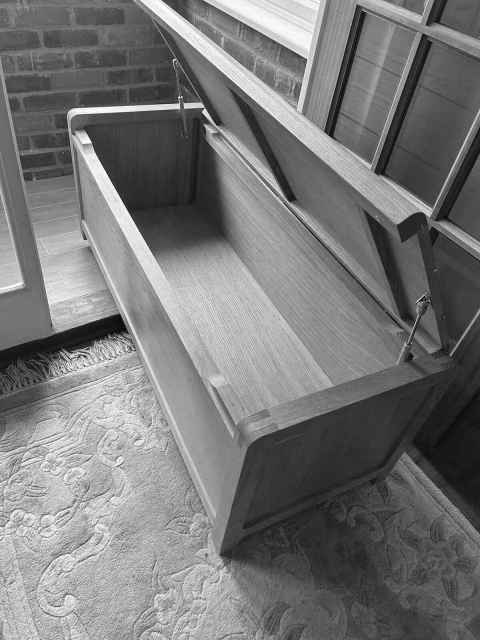 Habitat Radius oak blanke box