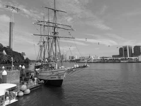 Albatross dining ship in Singapore