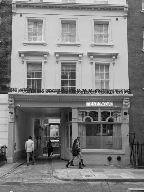 Generator London, the hostel I stayed at. Same picture as the first time I stayed just for illustration.