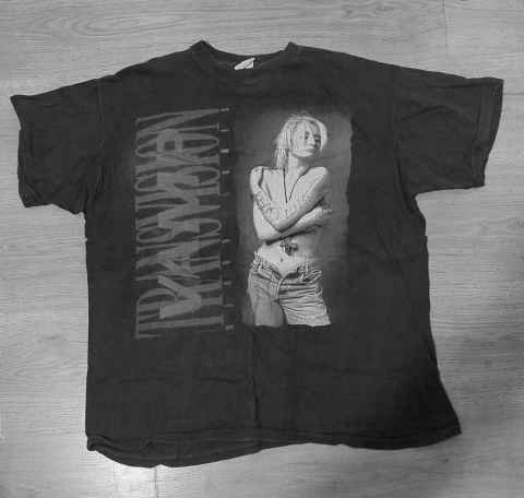 Transvision Vamp tour t-shirts signed by Wendy James