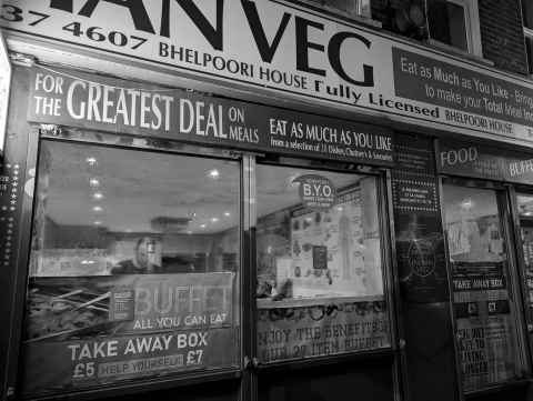 Bhelpoori House Indian buffet, Islington