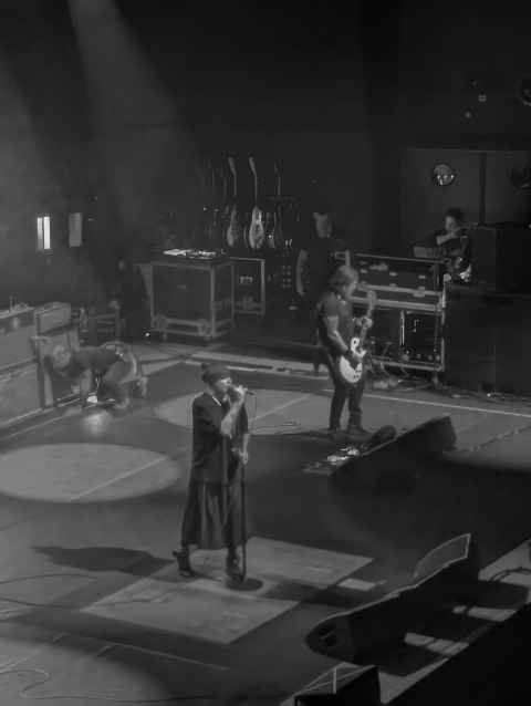 The Cult from the Portsmouth Guildhall balcony