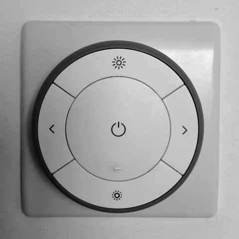 IKEA dimmable lightswitch wall mounted