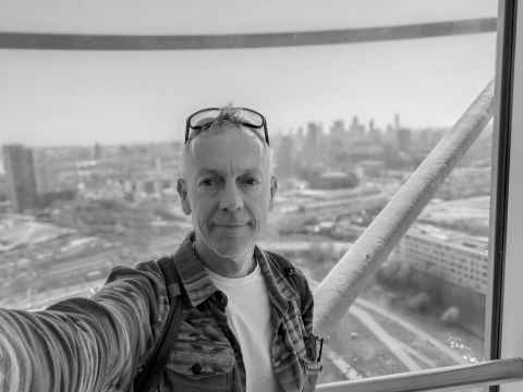Me at the top of the tower