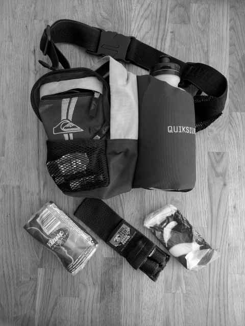 My old bum bag I last took to Glastonbury