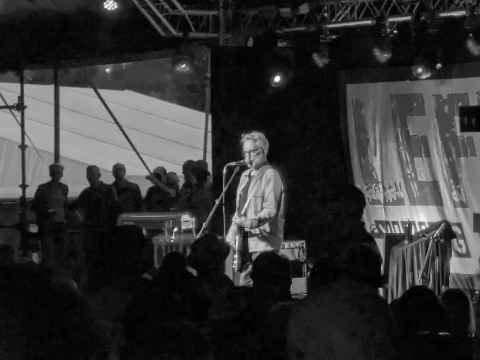 Billy Bragg at Glastonbury