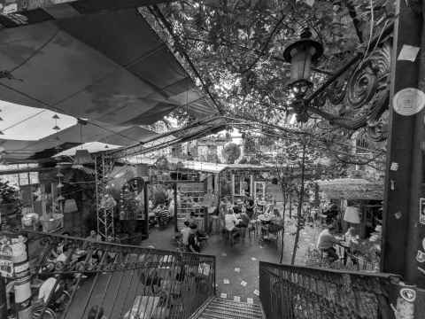Ruin Bar in Budapest