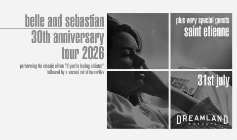 Belle and Sebastian tour poster 2026