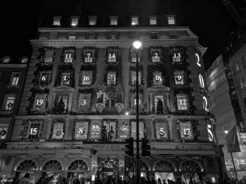 Fortnum and Mason christmas lights