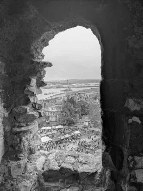 Rochester castle view