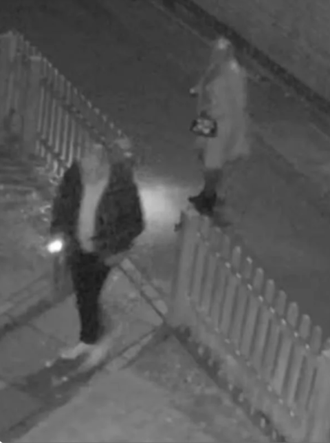 Unusuable cctv camera image in Fareham