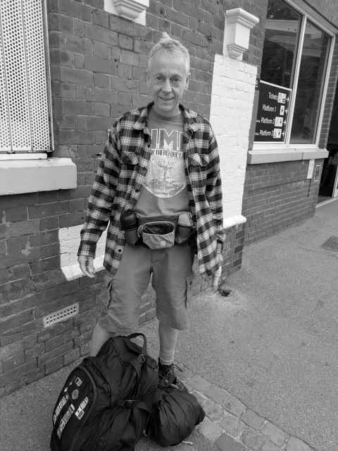 Me ready for Glastonbury, in 2025