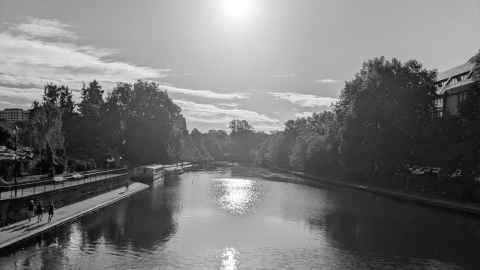 View walking into Maidstone