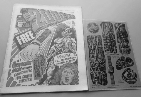 2000ad prog two, the first appearance of Judge Dredd